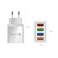 USB Charger Quick Charge 3.0 For Phone Adapter for iPhone XR Huawei Tablet Portable EU/US Plug Wall Mobile Charger Fast Charging. 