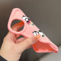 Hontinga for Infinix Hot 40 Pro Tecno Spark 20 Pro Back Cover Cute Panda Pattern Luxury Phone Cover Soft Silicone Macaron Wave Mobile Case. 