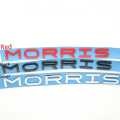 Morris Garages MG Words Alphabet Letters Bonnet / Hood Logo / Emblem Chrome. 