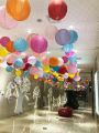 Large Hanging Lanterns For Birthday, Wedding, Bridal Shower and Other Decorations - Large Pleated Paper Lanterns Party Decoration Festival Wedding Supplies Multi color 1 Piece. 