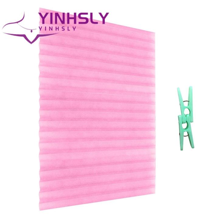 Yinhsly Home Curtain Folds Multipurpose Wear-resistant Blinds