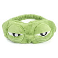 Soft Plush Sleeping Mask 3d Sad Frog Eye Sleep Mask. 
