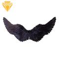 Angel Feather Wings Colorful Feather Angel Wing Prop for Halloween Cosplay Role-playing Party Dance Bright Colors Good Detail Elastic Band Stage Show Performance High-temperature Sterilized Feathers. 