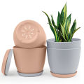 Fast Forward Extra Large Plant Pots: Two Vibrant Colors, Drainage, Ideal for Indoor Planters - Explore Multi-Packs for Plastic Planters, Cactus, and Succulents Decor. 