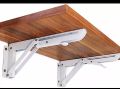 Foldable Wooden Wall Mount Laptop Table. 