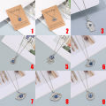 Various Alloy Devil's Eye Necklace Turkish Eye Pendant Necklace Neck Accessories Manufacturer. 