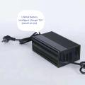 72V 20A Electric Bike Charger 87.6V 20A 24S Lithium Iron Phosphate Lifepo4 Battery Fast Charger Self Stop Li-Ion Battery Intelligent Charger Output with Fan EU &Triangle Plug. 