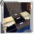 Bareeza Style Lawn 3 Piece Multi Color Embroidered Black Suit, Embroidered Cotton Trouser along with Embroidered Chiffon Dupatta. 