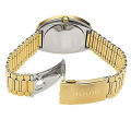 Men’s Analog Metal Dress Golden Watch for Men Stainless Steel Water Resistant Wrist Watch for Boys. 