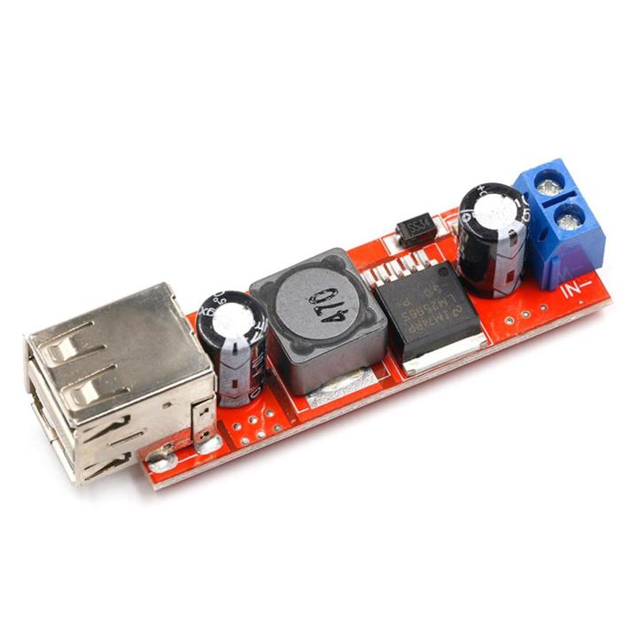 LM2596 DC 6V-40V To 5V 3A Double USB Charge DC-DC Step-down Converter Module For Vehicle Charger LM-2596 Dual USB