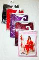 Bridal Nighty Set Silk 3 Pieces For Girls Gown Nighty For Bridal Girls Women Full Hot in Multicolors. 