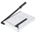 Professional A4 Office Home Paper Cutter Paper Trimmer Machine Heavy Duty Metal Base 12 Sheet Capacity (32.5x25cm). 