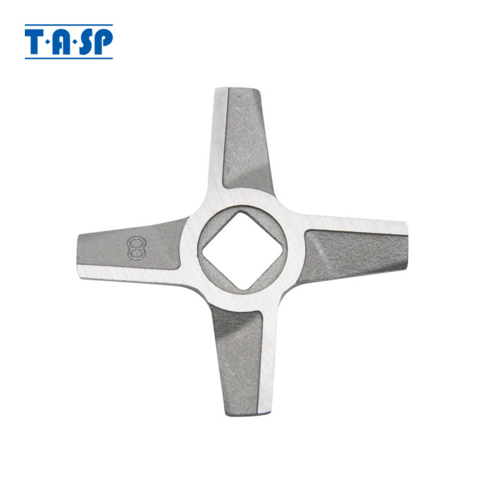 1pc Meat Grinder Knife 8# Double Sided Blade Replacement for Zelmer MM1200 887.8 987.8 Kitchen Appliance Spare Parts