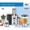 Anex Ag-191 Deluxe 4 in 1 Juicer Blender Wet & Dry Grinder. 