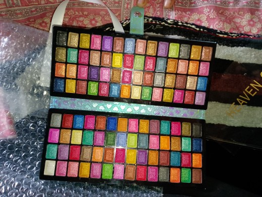 112 colors Nude Eyeshadow Palette Matte Glitters Eyeshadow eye makeup Kit for all girls