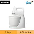 Panasonic 1 - 175W Hand Mixer With 3.5 Litre Bowl MK- GB3. 