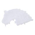 Horse Wall Hanging Mount Decor Mould 18.3*15.5*2.2cm 3D Horse's Head Animal Silicone Moulds Silicone Horse Head 3D Horsehead Resin Moulds Kitchen Baking Cake Decorating Epoxy Resin Moulds For Cabinets Gifts Home. 
