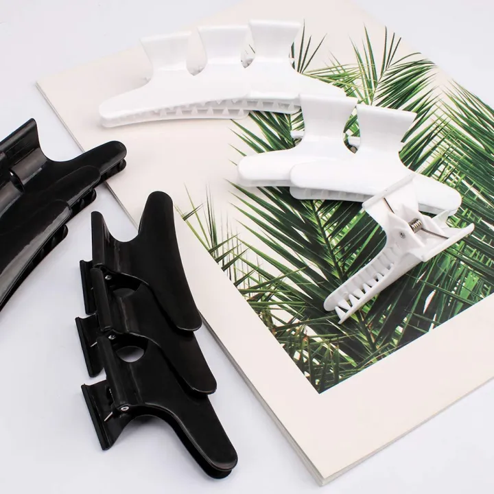 Hair%20Clips%20for%20Styling%20Sectioning%20Black%20White%20Butterfly%20Hair%20Clips%20Clamps%20Claws%20Pro%20Salon%20Hair%20Clips%20for%20Cutting,%20Styling,%20Sectioning,%20Coloring%20Hair%20Clips%20Hair%20Accessories%20for%20Women%20-%20Image%208