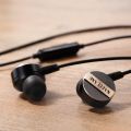 Nabolang V9 100% Original handfree, Dynamic in Ear Earphone Wire TPE Material Anti-Pull 3.5mm Headset with Built-in Microphone Bass HiFi Ear set Comfortable Lightweight Handfree (Black). 