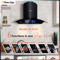 Glam Gas Range Hood Hi-Tech| Kitchen Hood | Chimney. 