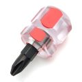 【Footprint】 Screwdriver Kit Set Mini Small Portable Radish Head Screw Driver Transparent Handle Repair Hand Tools Precision Car Repair. 