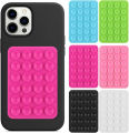 Double Side Silicone Suction Pad Phone Holder Self - Adhesive Rubber Suction Holder Silicon Square Phone Case Silicon Pad For Phone - Compatible With All Mobiles & Tablets. 