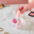 RUKI Makeup Puff Sponge 4 in 1 Box Beauty Blender Puff for Make Up Multicolour Design. 