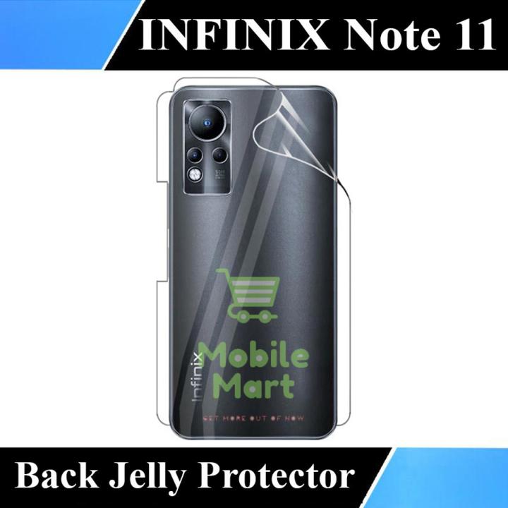Infinix Note 11 Back Protector - Hydrogel Soft Film | Daraz.pk