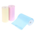 3 Rolls Portable Mini Printer Thermal Label Printers Paper 57x25mm DIY Stickers. 