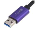 Hebron Super Speed USB 3.0 Hub for Macbook Pro Retina Air 11 13 15 Plug and Play, No Driver Required for OS X Integrated Gigabit Ethernet Port and SD/TF Card Reader Also Suitable for Ultrabooks with Windows. 