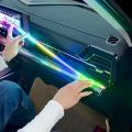 Multicolor LED Symphony Ambient Light For Car Interior USB Decoration Atmosphere Neon RGB Rainbow Acrylic Strip Mobile APP Control and Remote Control. 
