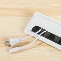 Plastic Outlet Port Grommet Hole Cover Wire Cable Holder Wire Hole Cover Wire Box Desk Cable Box. 