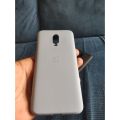 For Oneplus 6t back cover soft silky touch back case. 