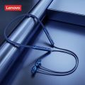 Lenovo HE05X II Bluetooth 5.0 Earphones Type C Charging Interface Wireless HIFI Sound Magnetic Neckband Headset 8H Sports Headphones. 