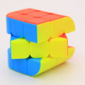 Trihedron Slide Stickerless Cube Educational 3D Puzzle Toy. 