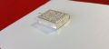 Plain Rectangle Pure Silver Taweez Locket Necklace(Holy Quran Shape ) made Pure silver.. 