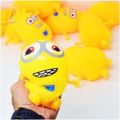1pcs Stress Relief Minion Puffer Ball Toy Air Filled Sensory Fidget Toy Light Up Glow in the Dark. 