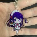 OSHI NO KO Anime Figures Hoshino Ai Acrylic Keychains Hoshino Rubii Arima Kana Character Model Key Ring Fans Christmas Gifts. 