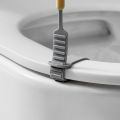 Stacked raw toilet draw, toilet seat, toilet lifter, toilet lifter, toilet seat, handle silicone, anti-dirt cushion pull. 