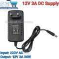 12V 3A 36W AC to DC Power supply Power adapter. 