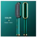 2 in 1 Hair Straightening Comb & Curling Brush | Fast Heating, Anti-Scald, Multifunctional Design | No Damage, Easy to Use. 