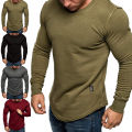 Men Shirt Comfy Wear Resistant Spring Base Shirt. 