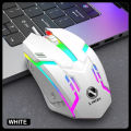 LIMEIDE S1 Wired 3 Keys Mouse Colorful Lighting Gaming and Office For Microsoft Windows and Apple IOS System. 