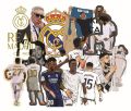 Multiple Real Madrid Stickers Of Your Choice Available in Single, Pack of 3, 5, 8. 12, 15 Best Quality Aesthetic Cool Stickers For Club Lovers. 