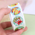 500pcs Reward Stickers Encouragement Sticker Roll Kids Stickers Cute Animals. 