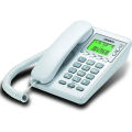 Uniden AS6404 White Corded Landline Phone with Speakerphone & Caller ID. 