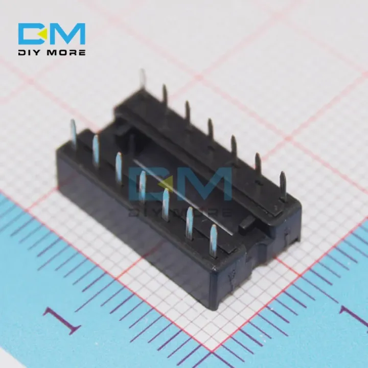 30Pcs%2014%20Pin%2014P%2014pin%20DIP%20IC%20Socket%20Adaptor%20Solder%20Type%20Socket%20Pitch%20Dual%20Wipe%20Contact%20DIP-14%20-%20Image%206