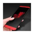 Huawei Mate 10 Lite Shockproof 3 in 1 Full Body 360 Protection Case Cover - Black & Red. 