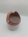 1Pcs Mini Table Desk Dustbin Household Shake Lid Type Waste Bin Garbage Trash for Car Office Home Kitchen and Study Table. 