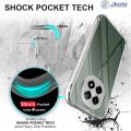 Realme 12 4G Back Cover Soft Dust Plug transparent TPU Camera Protection Shockproof Phone Case Realme 12 4G. 